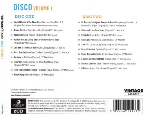 VA - Vintage Grooves - Disco Volume 1 (2007)