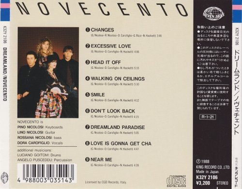 Novecento - Dreamland (1986) [1988]