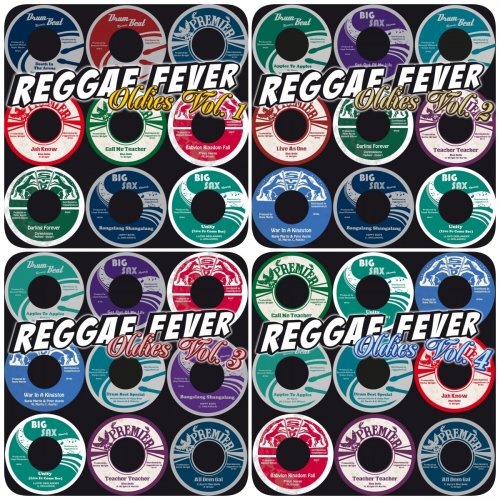 Various Artists - Reggae Fever Oldies, Vol. 1-4 (2014; 2021)