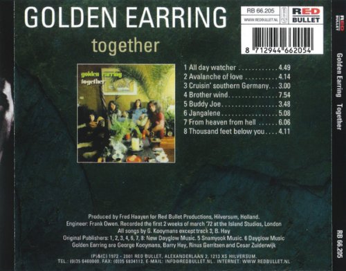 Golden Earring - Together (1972/2001)