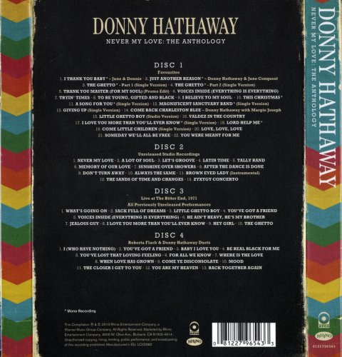 Donny Hathaway - Never My Love: The Anthology (2013)