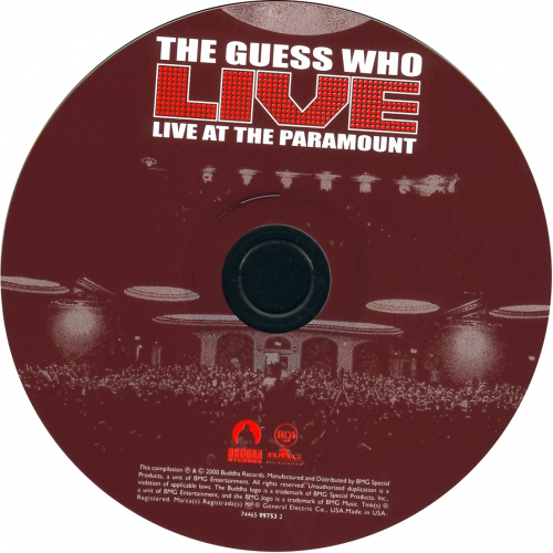 The Guess Who - Live At The Paramount (2000)