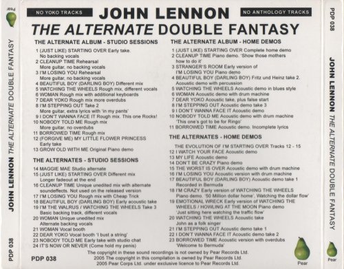 John Lennon - The Alternate Double Fantasy (2005)