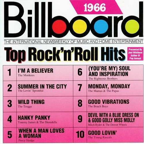 VA - Billboard Top Rock'N'Roll Hits - 1966 (1993)