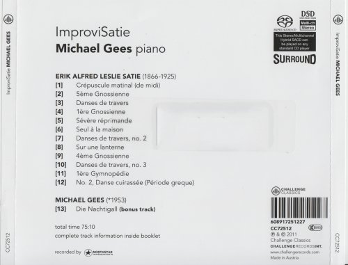 Michael Gees - Erik Satie: ImproviSatie (2011) [SACD]