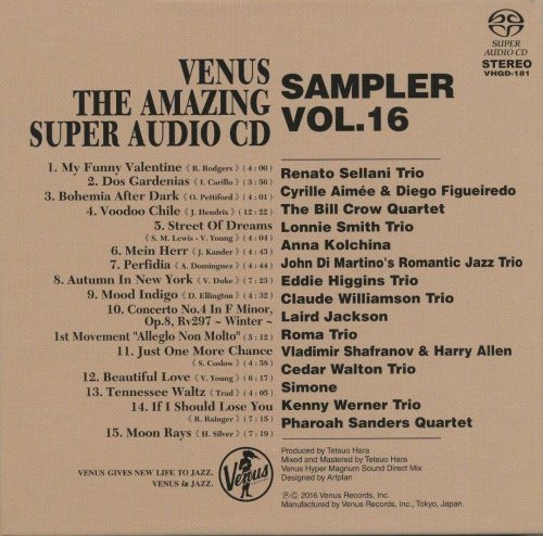 VA - Venus The Amazing Super Audio CD Sampler Vol.16 (2016) [SACD]