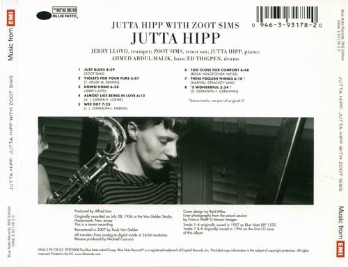 Jutta Hipp With Zoot Sims - Jutta Hipp With Zoot Sims (1957) {RVG Edition}