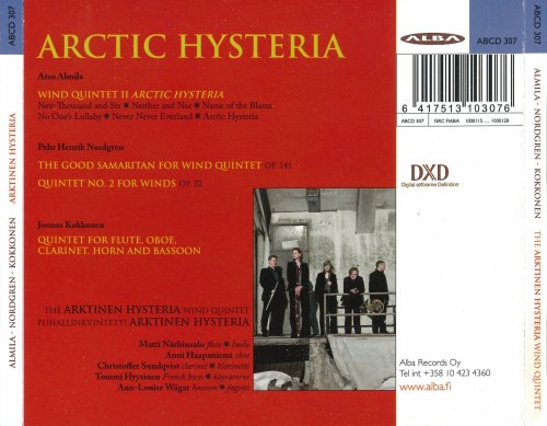 Wind Quintets Arktinen Hysteria - Almila, Nordgren, Kokkonen: Arctic Hysteria (2009)