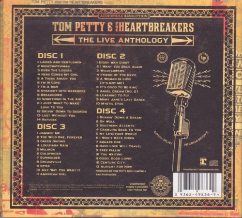 Tom Petty & the Heartbreakers - Live Anthology (2009)