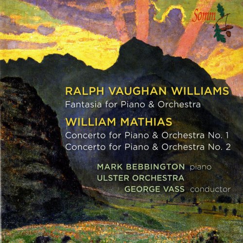 Mark Bebbington - Mathias: Piano Concertos Nos. 1 & 2 - Vaughan Williams: Fantasia (2014)
