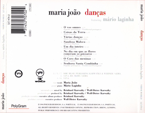 Maria Joao - Dancas (1994)