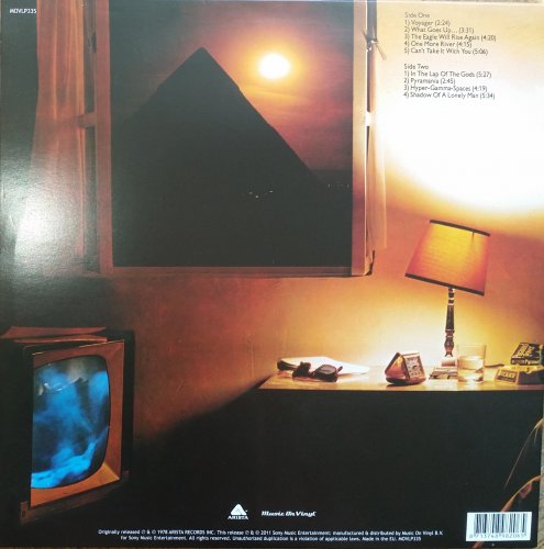 The Alan Parsons Project – Pyramid (Reissue 2011) LP