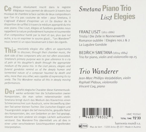 Trio Wanderer - Smetana - Liszt: Piano Trios (2011) [Hi-Res]