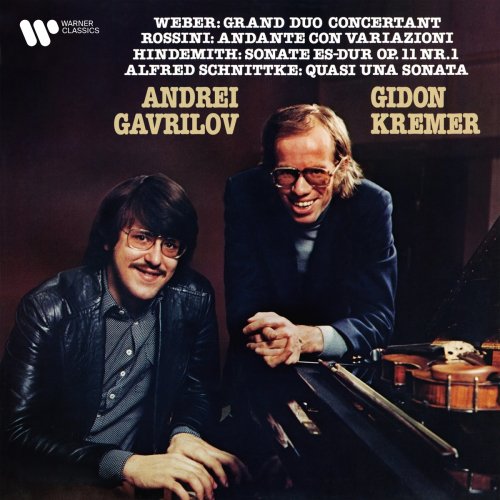 Gidon Kremer - Weber, Rossini, Hindemith & Schnittke: Works for Violin and Piano (1980/2021)