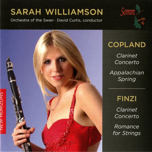 Sarah Williamson - Copland: Clarinet Concerto & Appalachian Spring - Finzi: Clarinet Concerto & Romance for Strings (2014)