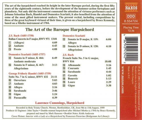 Laurence Cummings - Baroque Harpsichord (The Art Of The) (2002)