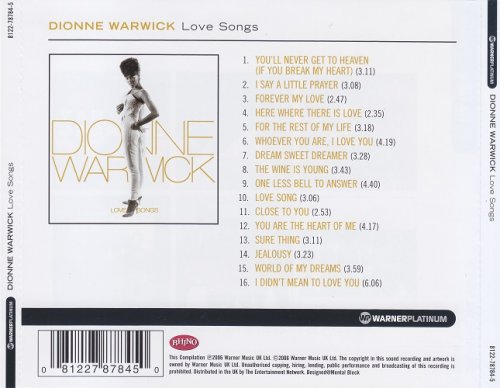 Dionne Warwick - Love Songs (2006)