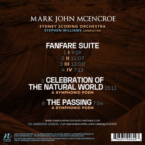 The Sydney Scoring Orchestra & Stephen Williams - Mark John McEncroe: Fanfare Suite (2021) [Hi-Res]