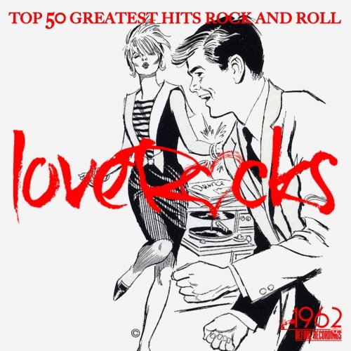 VA - Love Rock (Top 50 Greatest Hits Rock And Roll) (2021)