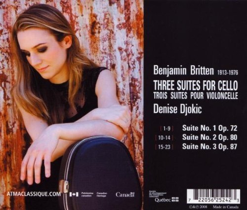 Denise Djokic - Britten, B.: Cello Suites Nos. 1-3 (2008)