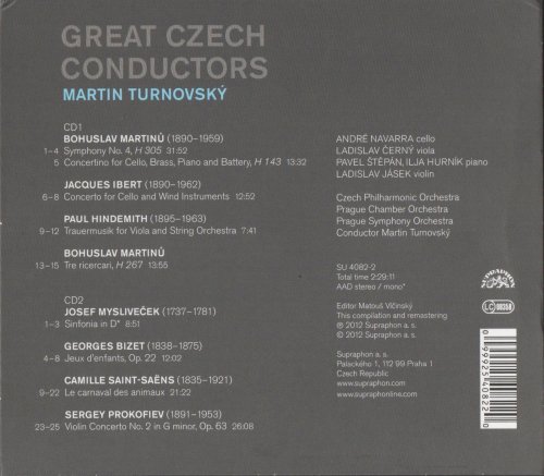 Martin Turnovský - Great Czech Conductors (2012)
