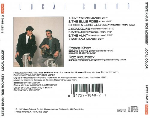 Steve Khan, Rob Mounsey - Local Color (1987)