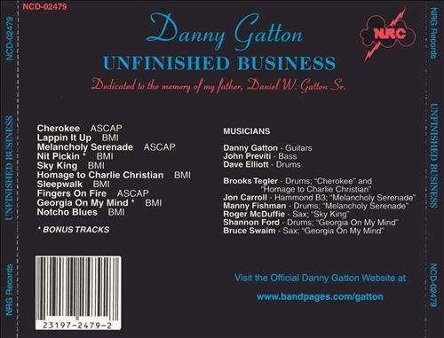 Danny Gatton - Unfinished Business (1987)