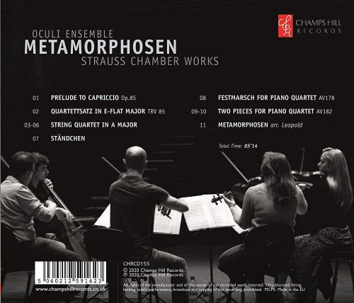 Oculi Ensemble - Metamorphosen: Strauss Chamber Works (2021) [Hi-Res]