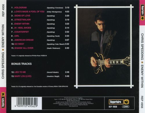 Chris Spedding - Enemy Within (1986)