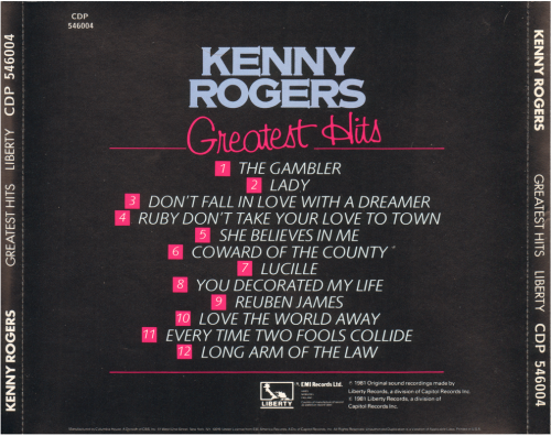 Kenny Rogers - Greatest Hits (1983)