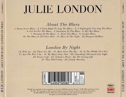 Julie London - About the Blues, London by Night (2001)