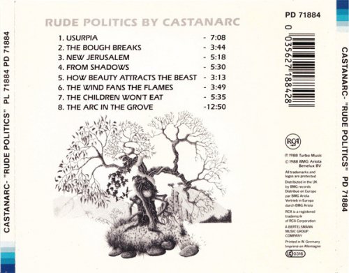 Castanarc - Rude Politics (1988)