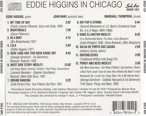 Eddie Higgins - Eddie Higgins In Chicago (1995) CD Rip