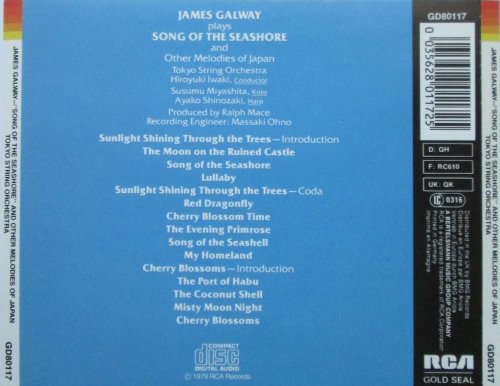 James Galway - Song of the Seashore and Other Melodies Of Japan (1979)