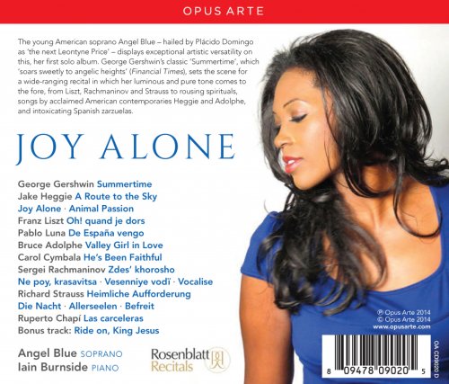 Angel Blue, Iain Burnside - Joy Alone: Angel Blue (2014) [Hi-Res]