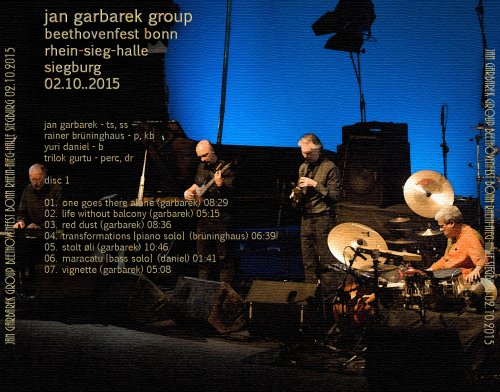 Jan Garbarek Group - Beethovenfest, Bonn, Siegburg (2015)  FLAC