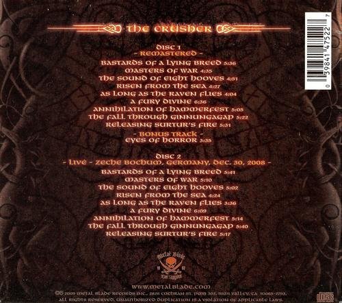 Amon Amarth - The Crusher (Remastered) (2CD) (2009) CD-Rip