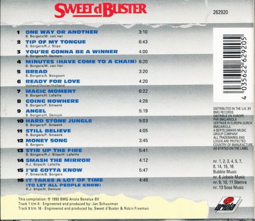 Sweet D'buster - Magic Moments (1992)