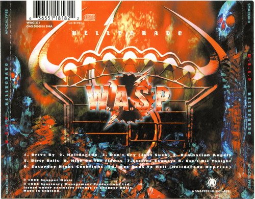 W.A.S.P. - Helldorado (1999) CD-Rip