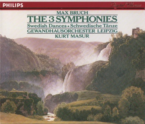 Gewandhausorchester Leipzig, Kurt Masur - Bruch: The 3 Symphonies (1993)