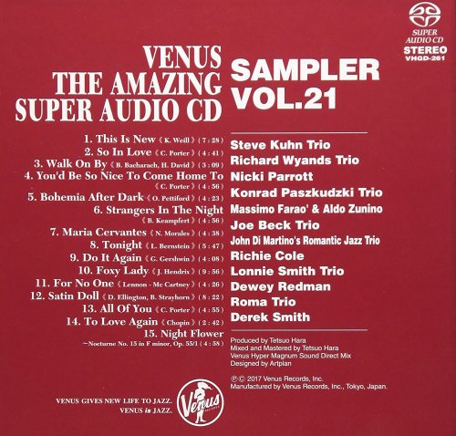 VA - Venus The Amazing Super Audio CD Sampler Vol.21 (2017) [SACD]