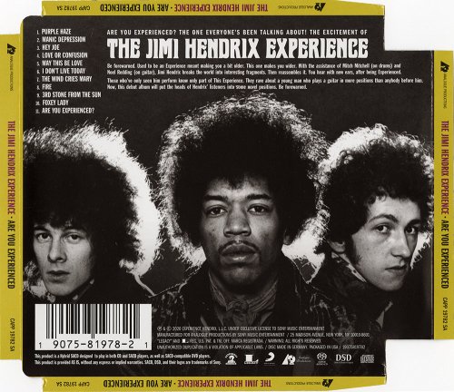 The Jimi Hendrix Experience - Are You Experienced (1967) [2020 SACD]