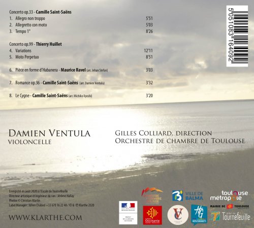 Damien Ventula, Orchestre de Chambre de Toulouse & Gilles Colliard - Concertos (2021) [Hi-Res]