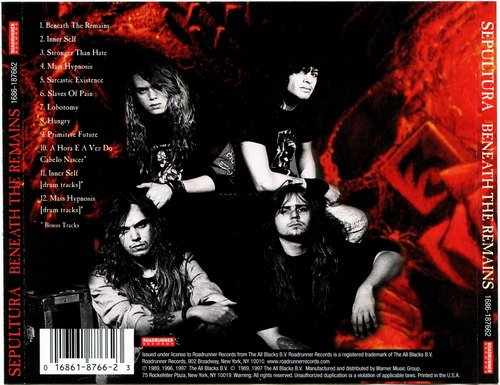 Sepultura - Beneath The Remains (Remastered) (1997) CD-Rip