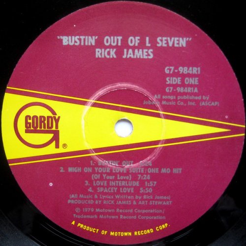 Rick James - Bustin' Out Of L Seven (1979) LP