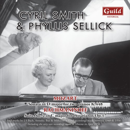 Phyllis Sellick - Mozart, Bach, Rachmaninoff & Others: Piano Duos (2018)