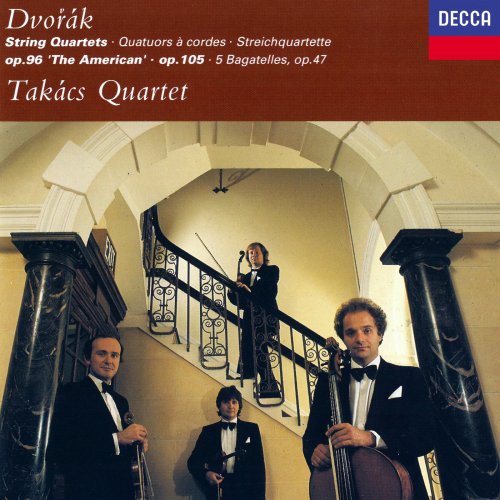 Takács Quartet - Dvorak: String Quartets Nos. 12 "American" & 14, 5 Bagatelles (1991)