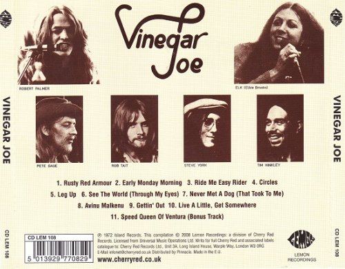 Vinegar Joe - Vinegar Joe (Reissue) (1972/2008)