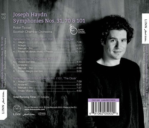 Robin Ticciati, Scottish Chamber Orchestra - Haydn: Symphonies Nos. 31, 70 & 101 (2015) [Hi-Res]