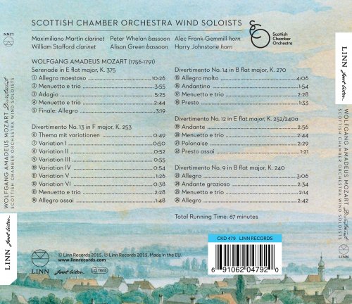 Scottish Chamber Orchestra - Mozart: Divertimenti (2015) [Hi-Res]